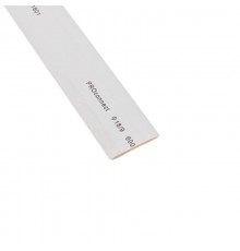 Трубка термоусаживаемая ТУТ 18,0/9,0мм, белая, упаковка 50 шт. по 1м,  55-1801  PROconnect