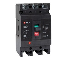 Выключатель автоматический LS125 18кА 3P 100А ProPact EKF  mccb-125-18-3-100-ls  EKF