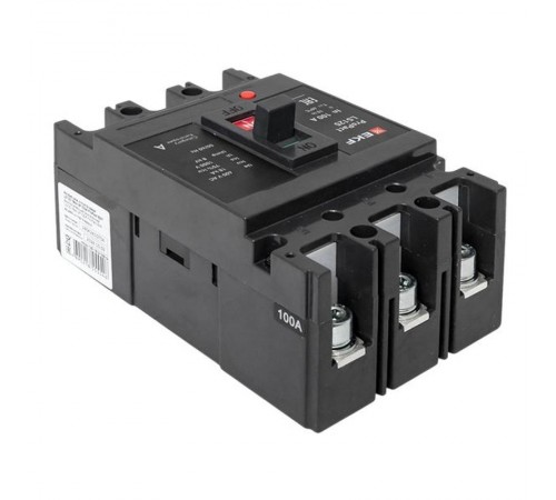 Выключатель автоматический LS125 18кА 3P 100А ProPact EKF  mccb-125-18-3-100-ls  EKF