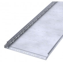 Лоток перфорированный Профи INOX (AISI 316) 500х50x3000 (1,5 мм) (6 м/уп)  PR16.13590  Промрукав