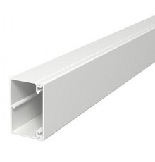 Кабель-канал WDK с крышкой 40x60x2000 мм (высота борта 40 мм, крышка 60 мм) ПВХ светло-серый RAL7035  6027024  OBO Bettermann