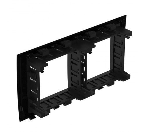 Рамка-суппорт "Avanti" черный для "In-liner Front", 4 мод.  4402914  DKC