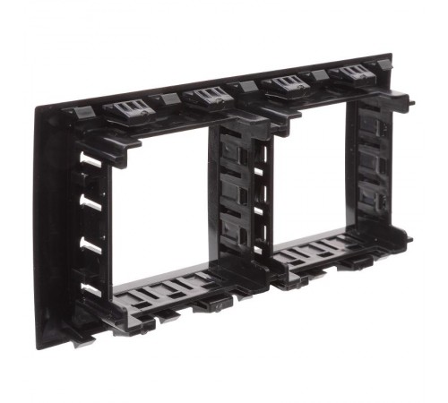 Рамка-суппорт "Avanti" черный для "In-liner Front", 4 мод.  4402914  DKC