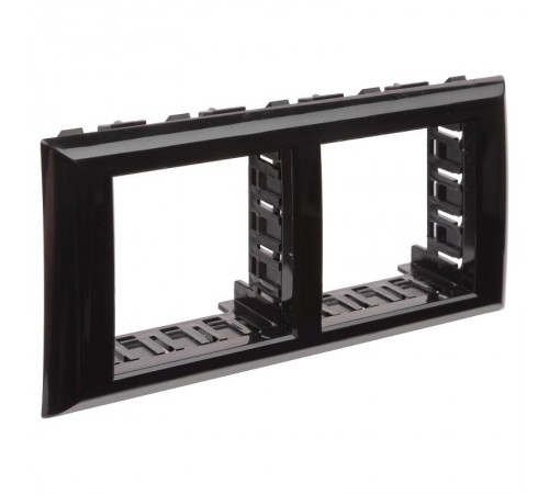 Рамка-суппорт "Avanti" черный для "In-liner Front", 4 мод.  4402914  DKC