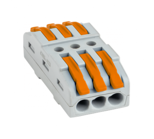 Строительно-монтажная клемма СМК 222-423  plc-smk-423  EKF