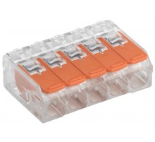 Строительно-монтажная клемма СМК 223-415 (4шт/упак) IEK  UKZ40-415-004  IEK 