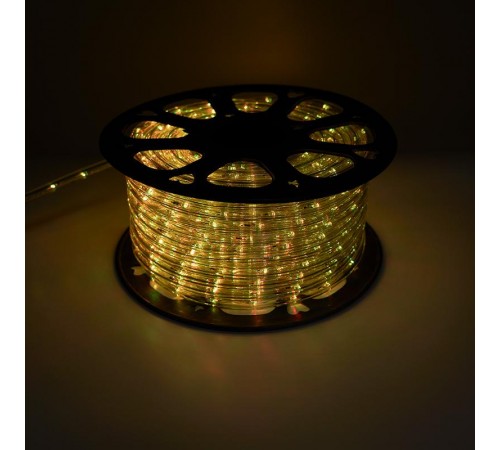 Дюралайт светодиодный LED-R2W 2-х жильный, RGB 1,44Вт/м 24LED/м 50м 230V  41031  Feron