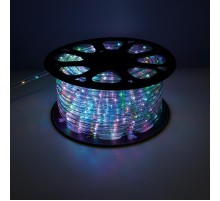 Дюралайт светодиодный LED-R2W 2-х жильный, RGB 1,44Вт/м 24LED/м 50м 230V  41031  Feron