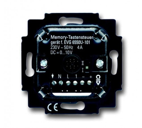 Механизм клавишного светорегулятора для люминесцентных ламп с ЭПРА, 700 Вт, 50мА, 1-10 В  6550-0-0042   2CKA006550A0042  ABB