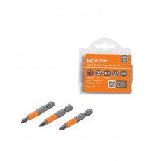 Набор бит PH1x50, односторонних, сталь CrV, Е 1/4", 10 шт., "Гранит"   SQ1019-0324  TDM