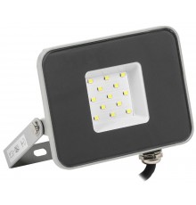 Прожектор светодиодный СДО 07-10 10Вт 6500 IP65 серый  LPDO701-10-K03  IEK