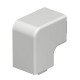 Крышка плоского угла кабельного канала WDK 30x30 мм (ПВХ,светло-серый) (WDK HF30030LGR)  6183298  OBO Bettermann