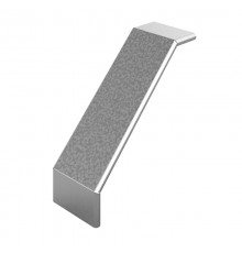 Крышка к угловому соединителю внешнему к лотку УЛ 100, толщ. 1,0 мм, Сендзимир цинк, 020715  КУСВР90-100-1,0-СЦ   Ostec