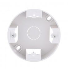 Подъемная коробка 1-пост. круглая (белый) LK Vintage-Classic  889004-1  Ecoplast