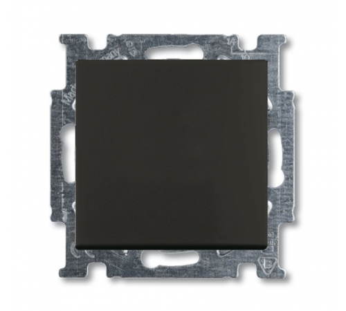 ABB Basic 55 Шато (чёрный) Переключатель 1-клавишный  1012-0-2179   2CKA001012A2179  ABB