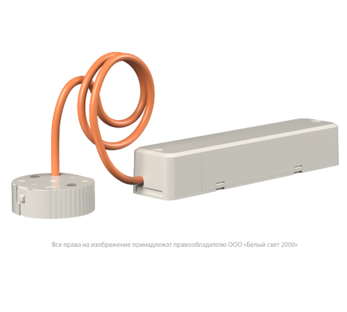 Световой указатель аварийного освещения светодиодный BS-OKO-10-L1-ELON 4,7Вт IP20 накладной централизованный  a16992  Белый свет
