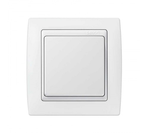 Simon 82 Рамка декоративная, 4 поста, S82, белый-белый  82640-30  Simon