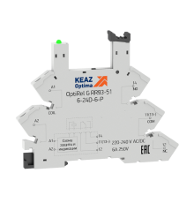 Розетка для реле OptiRel G RR93-01-110-125U-6-P 330085  КЭАЗ