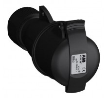 Розетка кабельная Easy<(>&<)>Safe 432EC6B,32А,3P+N+E,IP44,6ч, черн  2CMA103592R1000  ABB