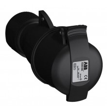 Розетка кабельная Easy<(>&<)>Safe 432EC6B,32А,3P+N+E,IP44,6ч, черн  2CMA103592R1000  ABB