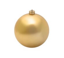 Елочная фигура "Шар" 15 см, цвет золотой  502-021  NEON-NIGHT