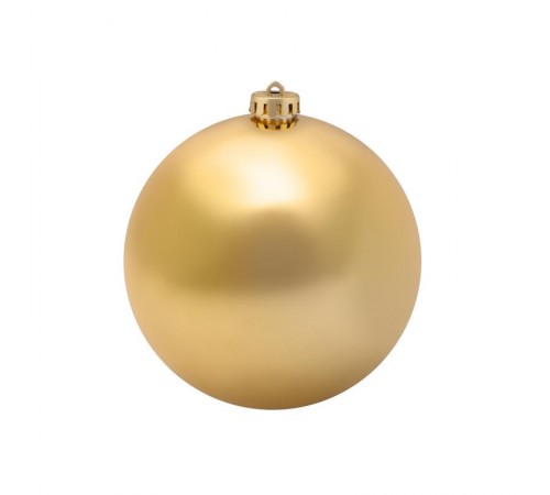 Елочная фигура "Шар" 15 см, цвет золотой  502-021  NEON-NIGHT