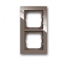 Рамка 2-постовая, серия axcent, цвет entr?e-grey  1754-0-4472   2CKA001754A4472  ABB