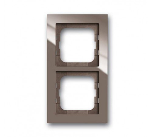 Рамка 2-постовая, серия axcent, цвет entr?e-grey  1754-0-4472   2CKA001754A4472  ABB