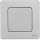 Inspiria Алюминий Выключатель 1-клавишный С/У без рамки  673602  Legrand
