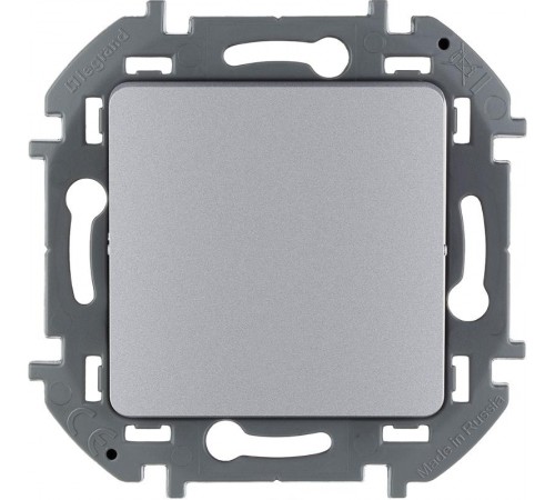 Inspiria Алюминий Выключатель 1-клавишный С/У без рамки  673602  Legrand