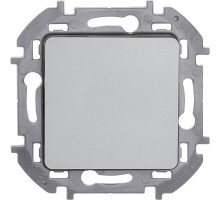 Inspiria Алюминий Выключатель 1-клавишный С/У без рамки  673602  Legrand