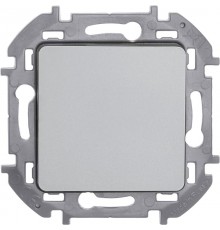 Inspiria Алюминий Выключатель 1-клавишный С/У без рамки  673602  Legrand