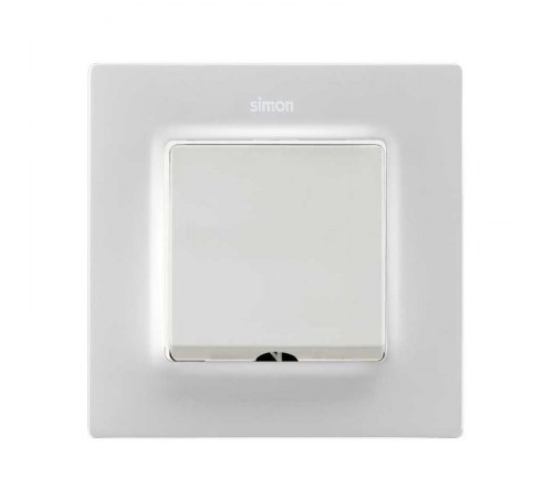 Накладка для шнурового выключателя и вывода кабеля белого матового цвета S82 Concept  8200051-090  Simon