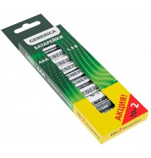 Батарейка щелочная Alkaline LR03/AAA (10+2шт) ПРОМО  ABT-LR03-ST-B12-G  GENERICA
