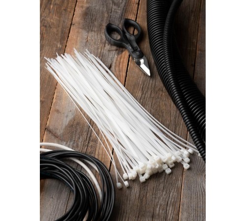 Хомут нейлоновый 4,8х380 (уп./100шт) EKF Simple  plc-c-4.8x380  EKF