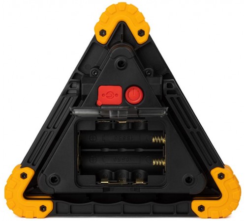Фонарь автомобильный AA-801 аккумуляторный, светодиодный, аварийный знак [15 Вт, COB+LED, power bank]  Б0052742  ЭРА