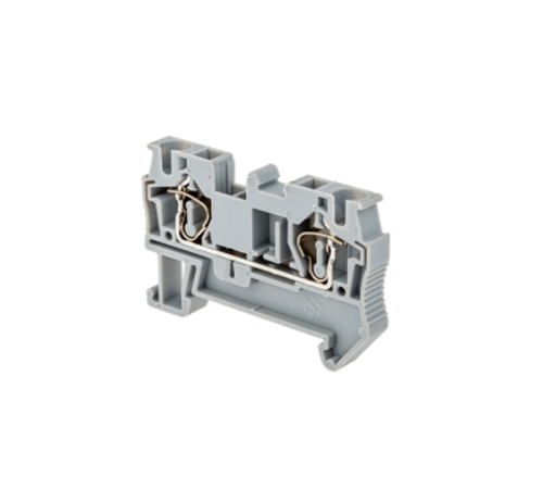 Клемма пружинная проходная, 4 мм2, серая MTS-4  88302  ОВЕН