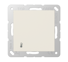 KNX-регулятор с ручкой для установки температуры; слоновая кость A2178ORTS Jung