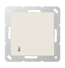 KNX-регулятор с ручкой для установки температуры; слоновая кость A2178ORTS Jung