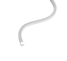 Лента светодиодная "ВАРТОН" NEON 9W/m 4000K IP65 (упаковка 20м), горизонт. гибка 8,5*10 мм угол 110 гр  VLS-65-090-0020-85-SB-40  VARTON