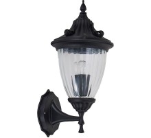 Светильник садово-парковый PL581 на стену вниз 60W 230V E27, черный  41165  Feron