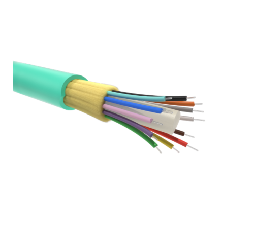 Кабель волоконно-оптический DT ОМ3,50/125 мкм,8 волокон в плотном буферном покрытии  RNDTIN5038LSAQ  DKC