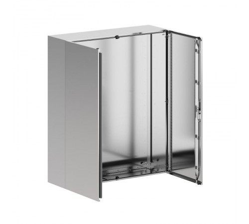 Корпус навесной STH с М/П двухдверный из нержавеющей cтали AISI304 ВхШхГ 1200x1000x300 мм, с фланцем  R5STH1213F-304  DKC