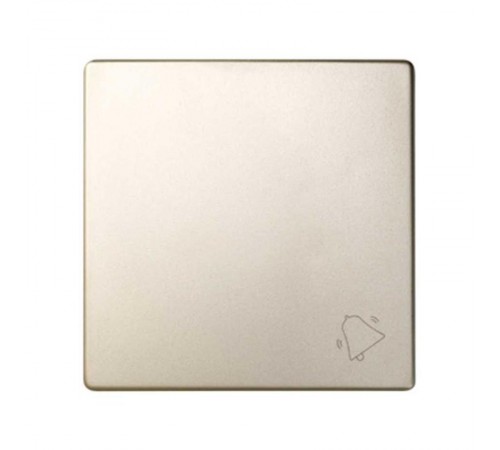 Simon 82 Клавиша с пиктограммой  "звонок" для одноклавишного выключателя, S82, S82N, шампань  82017-34  Simon