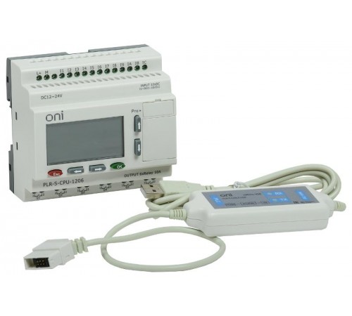 Логическое реле PLR-S. Стартовый набор 24В DC ONI  PLR-S-STK-1206R-DC-BE  ONI