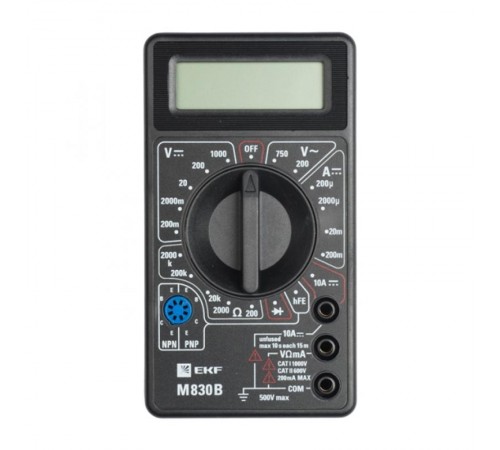 Мультиметр цифровой M830B EKF Master  In-180701-bm830B  EKF