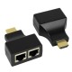 HDMI удлинитель по витой паре RJ-45(8P-8C)  17-6916  REXANT
