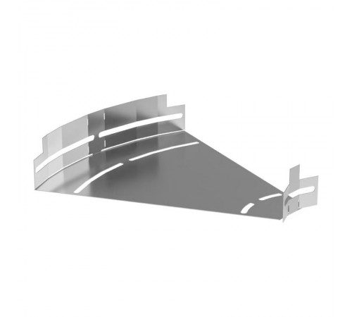 Угол горизонтальный изменяемый 0-45 градусов Стандарт INOX (AISI 304) 300х50  PR16.3593  Промрукав