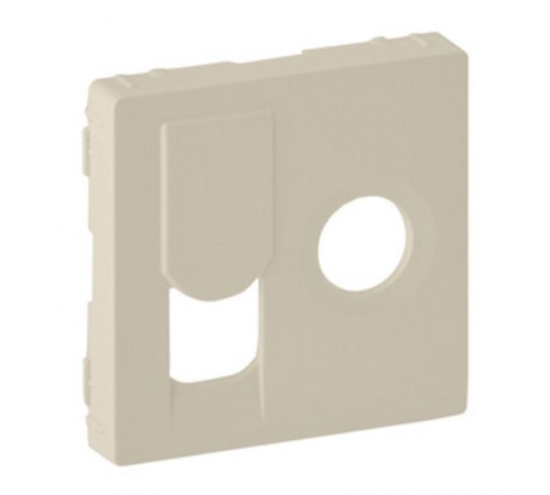 Valena LIFE Сл.кость Накладка розетки TV-RJ45  754831  Legrand