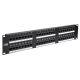 Патч-панель 2U кат.6 UTP 48 портов (Dual IDC)  PP48-2UC6U-D05  ITK